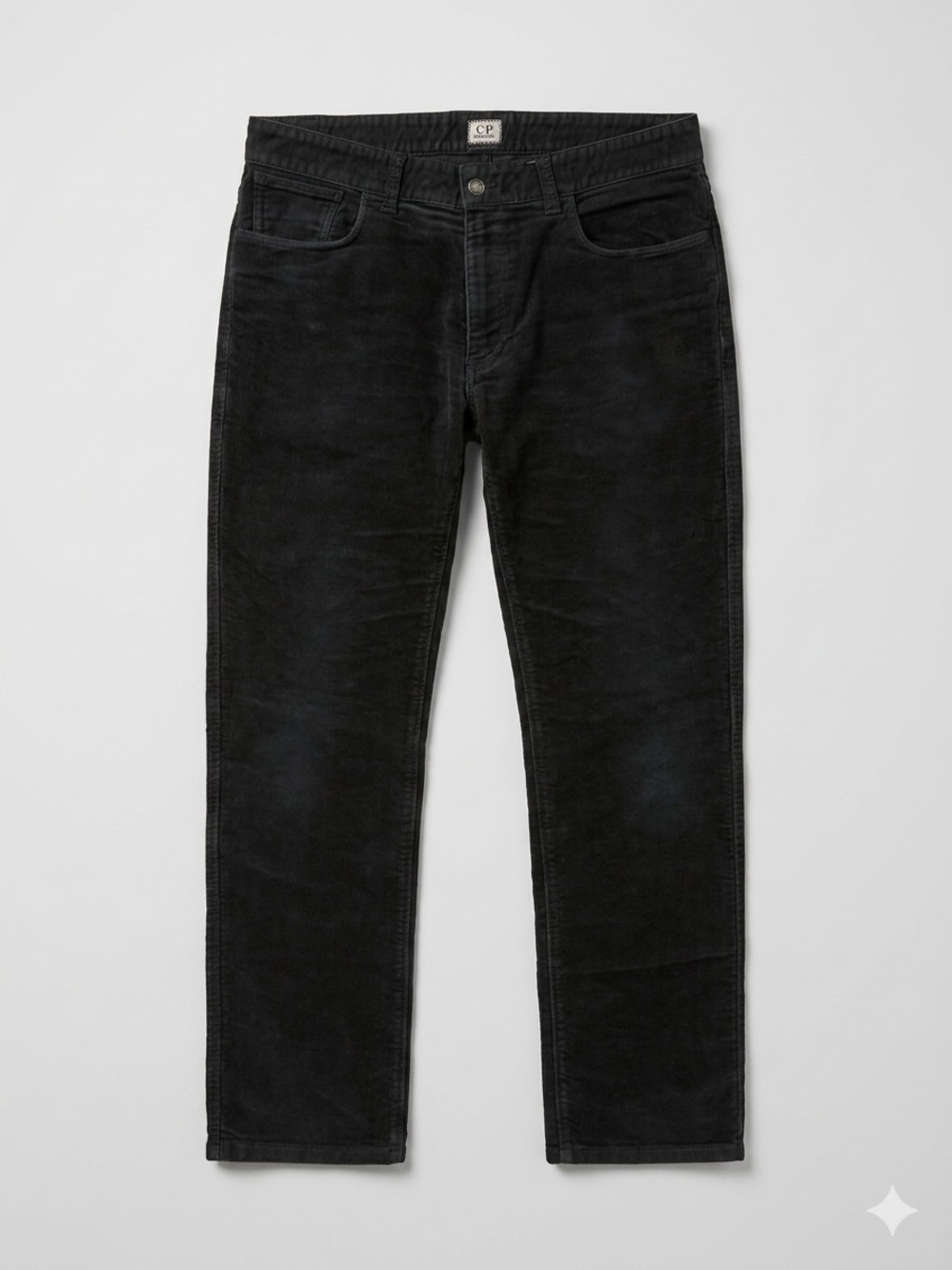 C.P. Company Black Straight Pants